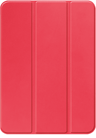 Just In Case Smart Tri-Fold Apple iPad (2025/2022) Book Case Rot