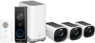 eufyCam 3 3er-Pack + Video Doorbell E340 + Chime