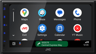 JVC KW-M595DBT Black
