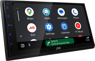 JVC KW-M595DBT Black
