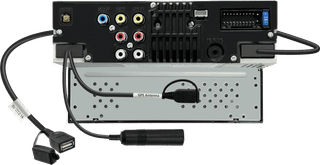 JVC KW-M595DBT Black