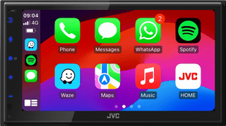 JVC KW-M595DBT Black