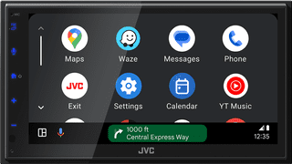 JVC KW-M695DBW Black