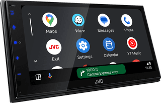 JVC KW-M695DBW Black