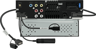 JVC KW-M695DBW Black