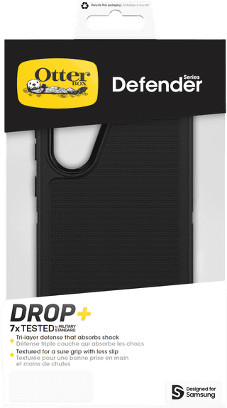 OtterBox Defender Samsung Galaxy A56 Back Cover Black