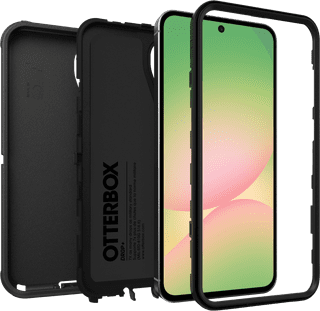 OtterBox Defender Samsung Galaxy A56 Back Cover Black