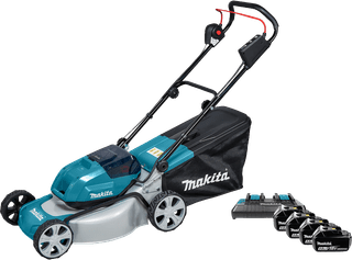 Makita DLM463PT with 5.0Ah Battery (2x) + 5.0Ah 18V Battery (2x)