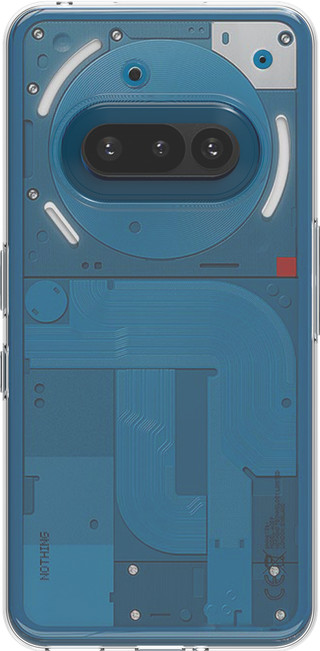 Just in Case Soft Design Nothing Phone (3a) Back Cover Transparent