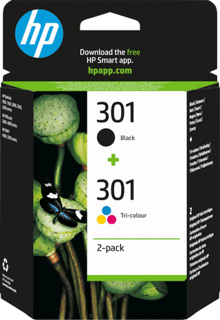 HP 301 Cartridges Combo Pack