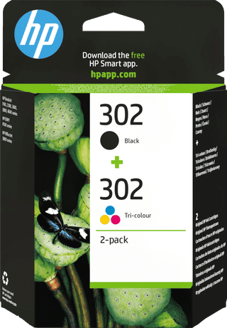HP 302 Cartridges Combo Pack