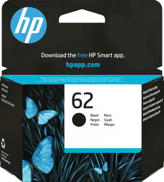 HP 62 Patrone Schwarz