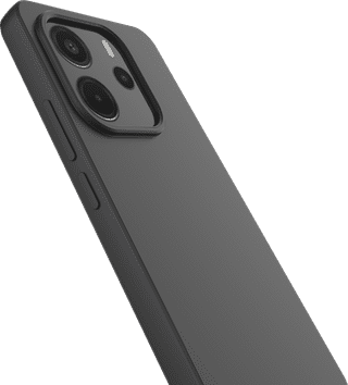 Just in Case Soft Design Xiaomi Redmi Note 14 4G Back Cover Black