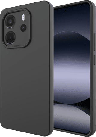 Just in Case Soft Design Xiaomi Redmi Note 14 4G Back Cover Black