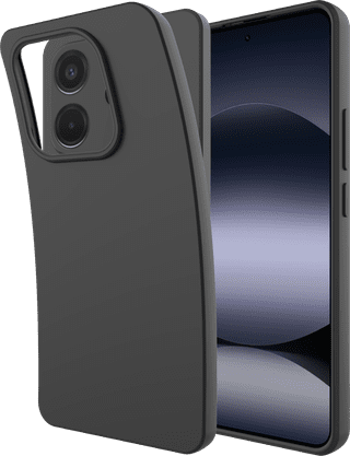 Just in Case Soft Design Xiaomi Redmi Note 14 4G Back Cover Black