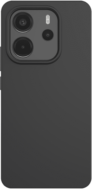 Just in Case Soft Design Xiaomi Redmi Note 14 5G Back Cover Black