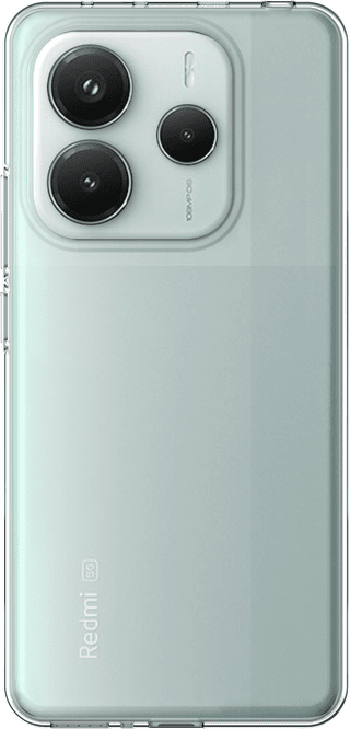 Just in Case Soft Design Xiaomi Redmi Note 14 5G Back Cover Transparent