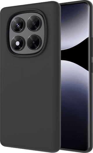 Just in Case Soft Design Xiaomi Redmi Note 14 Pro 5G Backcover Schwarz