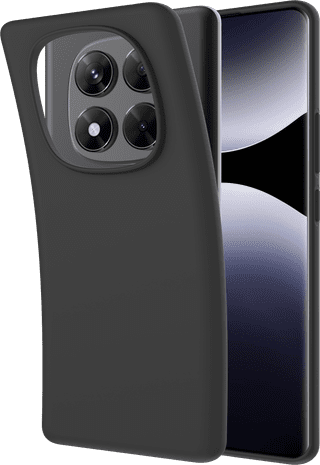 Just in Case Soft Design Xiaomi Redmi Note 14 Pro 5G Backcover Schwarz