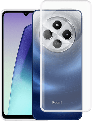 Just in Case Soft Design Xiaomi Redmi Note 14C Backcover Transparent