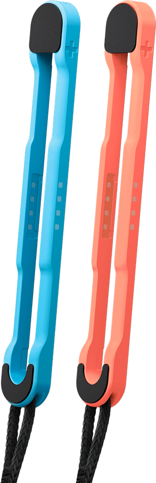 Nintendo Switch 2 Joy-Con Handgelenkschlaufen Set Blau/Rot