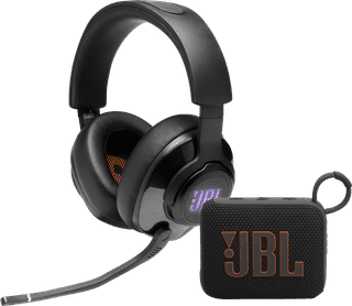 JBL Quantum 400 Black + JBL Go 4 Black