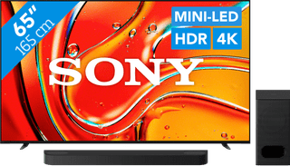 Sony 65 inches Bravia 7 4K QLED XR Mini-LED (2024) + Sony Bravia Theatre Bar 6 Black