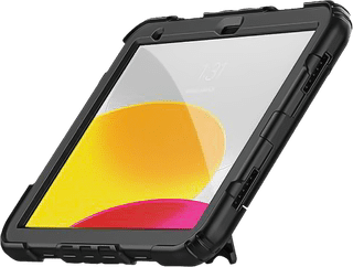 Just in Case Apple iPad (2025/2022) Rotating Backcover Schwarz