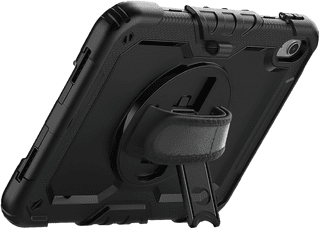 Just in Case Apple iPad (2025/2022) Rotating Backcover Schwarz