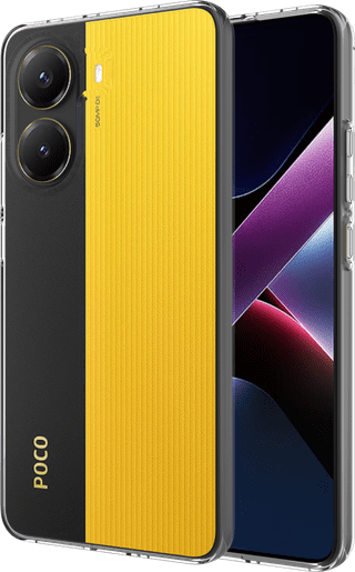 Just in Case Soft Design Xiaomi Poco X7 Pro Backcover Transparent