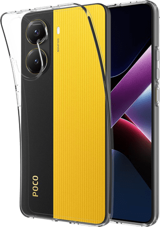 Just in Case Soft Design Xiaomi Poco X7 Pro Backcover Transparent