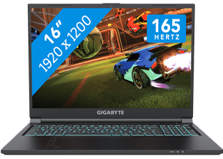 GIGABYTE G6 KF-73DE854KH - 16 inches - Intel Core i7 - 16GB RAM/1TB SSD - RTX 4060