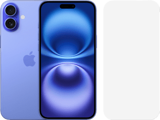Apple iPhone 16 Plus 128GB Blau + BlueBuilt Panzerglas
