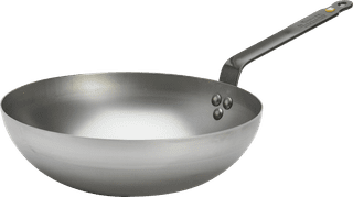 De Buyer Mineral B Wok 28cm