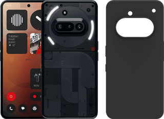 Nothing Phone (3a) 128GB Black 5G + Just in Case Back Cover Black