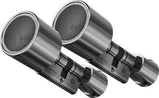 Bold Elite Smart Lock SX45 Silver Duo Pack