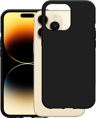 Just in Case Soft Design Apple iPhone 14 Pro Max Back Cover Black