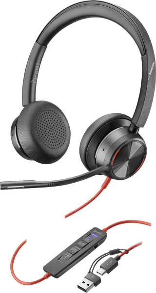 Poly Blackwire 8225 MS Wired Office Headset