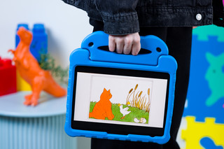 BlueBuilt Apple iPad (2025/2022) Kids Cover Blau