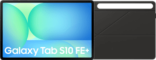 Samsung Galaxy Tab S10 FE Plus 13,1 Zoll 256 GB Wi-Fi Grau + Book Case Schwarz