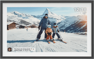 Denver PFF-1081 Ambilight Schwarz