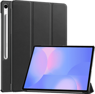 Samsung Galaxy Tab S10 FE Plus TriFold Book Case Schwarz