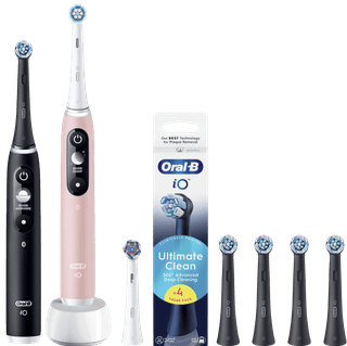Oral-B iO Series 6N Doppelpack Schwarz + Rosa Vorteilspack
