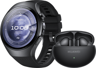 HUAWEI WATCH 5 Black 46mm + HUAWEI FreeBuds 6i Black