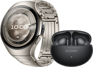 HUAWEI WATCH 5 Silver 46mm + HUAWEI FreeBuds 6i Black