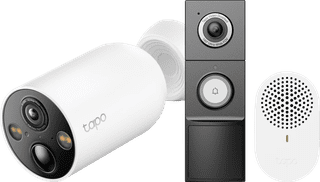 TP-Link Tapo C460 + D235 Smart Battery and Wired Doorbell