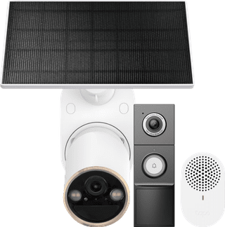 TP-Link Tapo C460 Solar Kit + D235 Smart Battery and Wired Doorbell