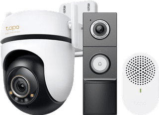 TP-Link Tapo C530WS + D235 Smart Battery and Wired Doorbell