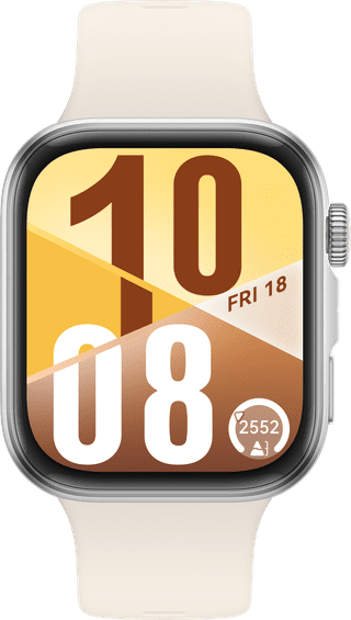 Huawei Watch Fit 4 Silber/Weiß + Huawei FreeBuds SE 2 Weiß