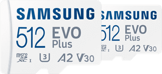 Samsung microSDXC EVO Plus 512GB Doppelpack